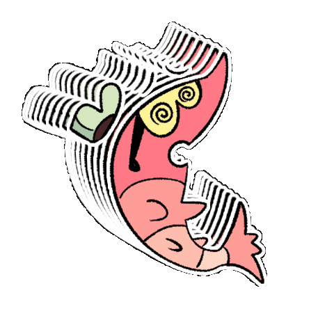 Shrimp Sticker