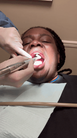 Dental Work Cleaning GIF