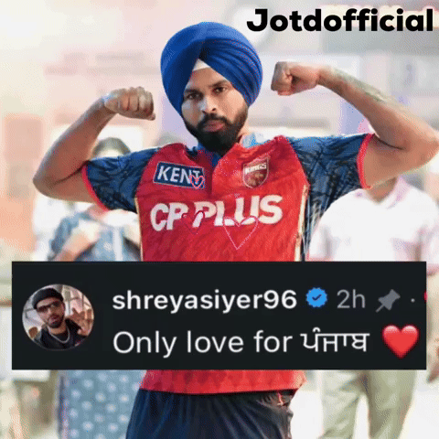 Shreyas Iyer Punjab GIF