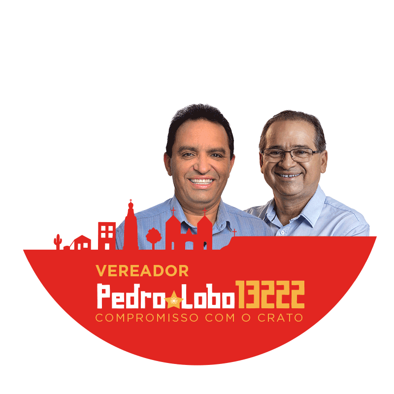 Vereador Pedro Lobo Sticker
