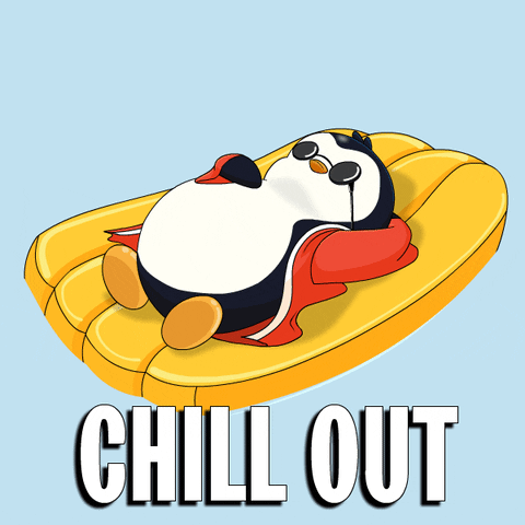 Chill Out Dreaming GIF by Pudgy Penguins
