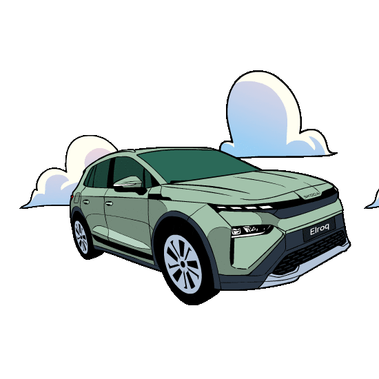Chill Cloud Sticker by Skoda Singapore