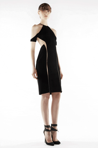Fall 2012 Little Black Dress Gif By Fashgif - Find & Share on GIPHY