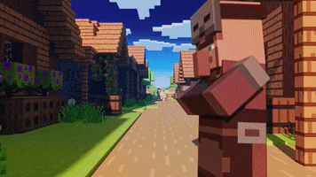 Happy Lets Go GIF by Minecraft