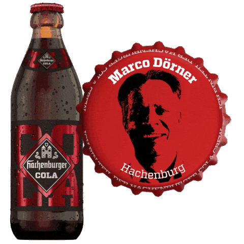 Habucolacrew Sticker by Hachenburger