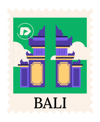 Bali Sticker by pickyourtrail