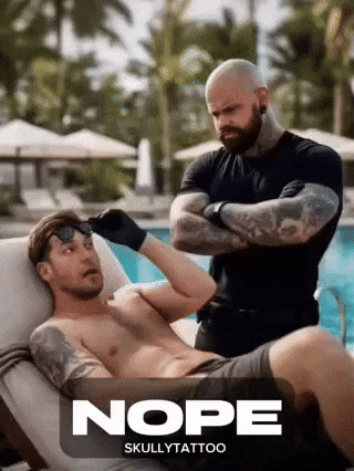 No Way Summer GIF by SkullyTattoo