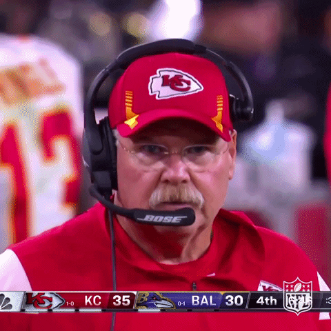 Staring Kansas City Chiefs GIF by NFL