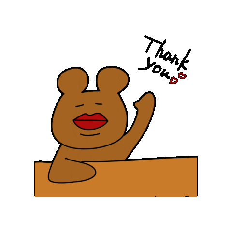 Japan Thank You Sticker