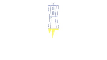 Coffee Rocket Sticker by IDEE KAFFEE