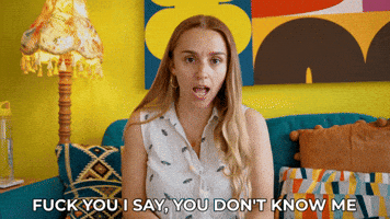 Hannah Shut Up GIF by HannahWitton