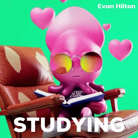 Learn College Student GIF by Evan Hilton