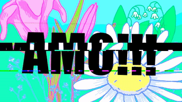 Flor Texto GIF