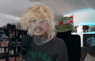 Hair Twitch GIF