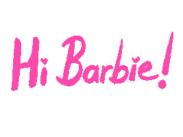 Barbie Movie Trailer Sticker