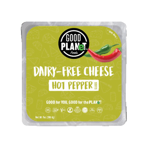 Vegan Pepper Sticker by GOOD PLANeT Foods