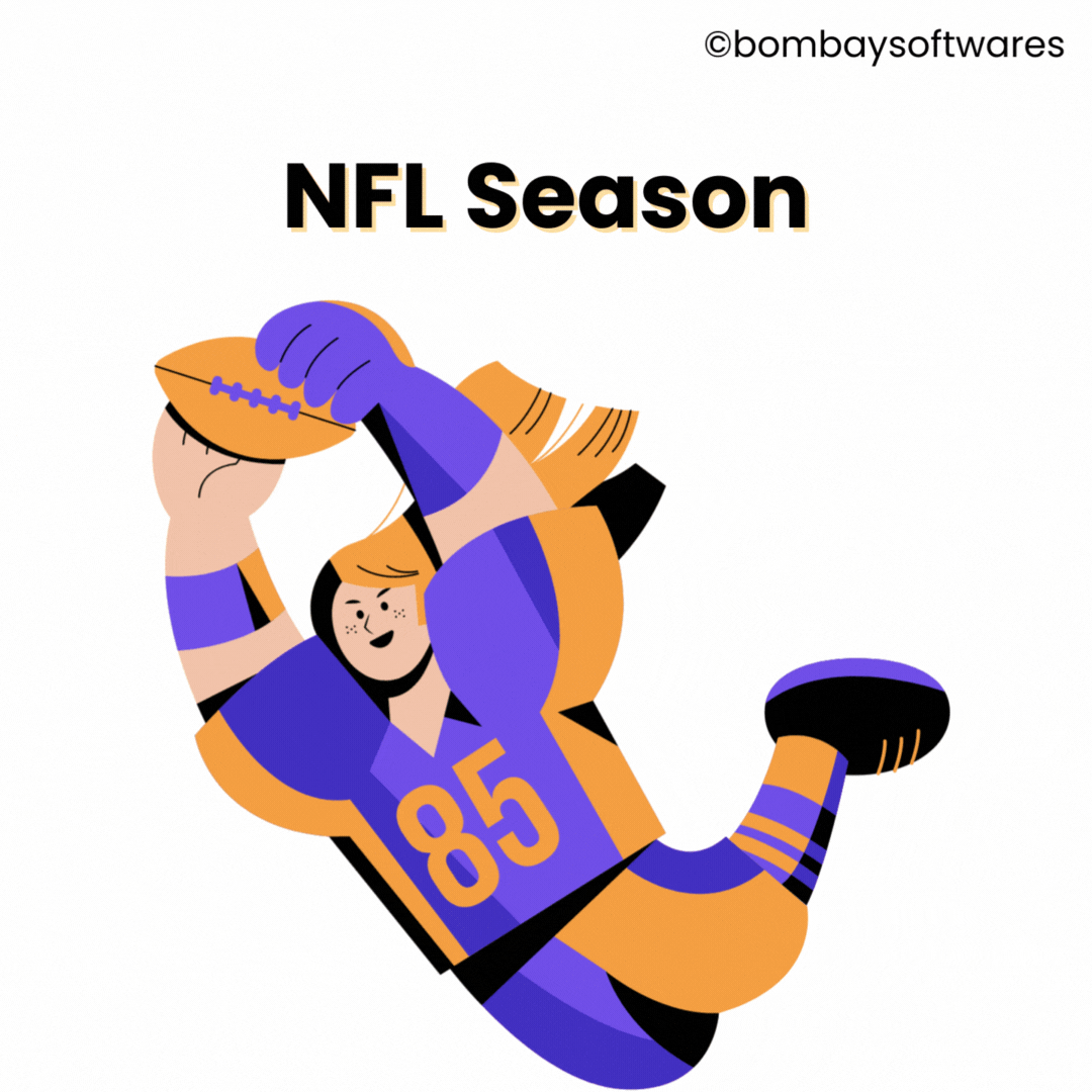 American Football GIF by Bombay Softwares