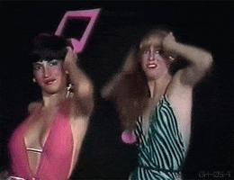 80s dance moves GIF