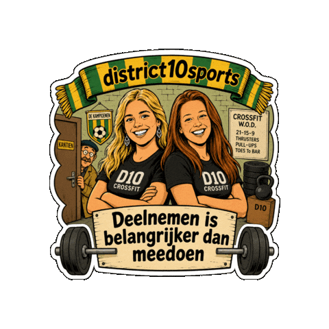 Teamd10 Sticker by district10sports