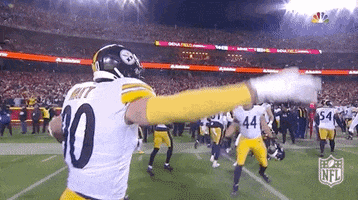 Pittsburgh Steelers Hug GIF by NFL