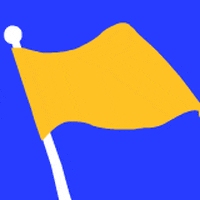 Flag Neugelb GIF