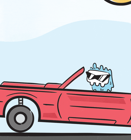 Driving No Stress GIF by Ghost Boy
