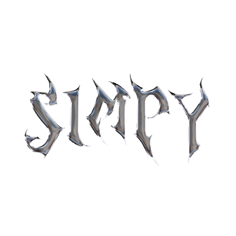 Simpydamaged Sticker