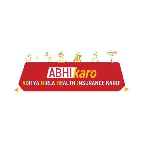 Aditya Birla Health Insurance Sticker