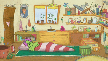 Margitka does not like to wake up