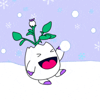 Playing Snow Day GIF by Magic Eden