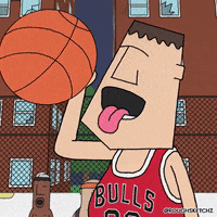 balling lebron james GIF by Rough Sketchz