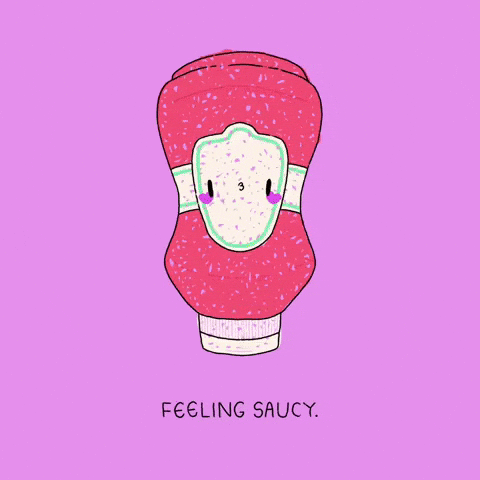 Feeling Saucy Red Sauce GIF