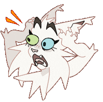 Surprised Warrior Cats Sticker