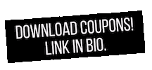Link In Bio Coupons Sticker by Moxie Marketing Agency