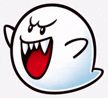 King Boo Mario GIF