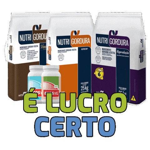 Lucro Sticker by Nutricorp