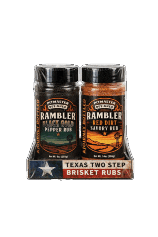 Texas Brisket Sticker by Ramblerbbq