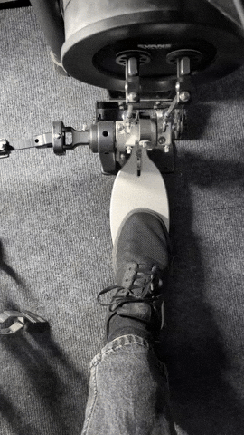 Drums Heel Toe GIF