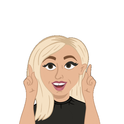 Click Here Sticker by Tegan Rainbird