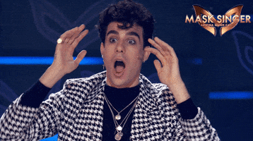 Shocked Javier Calvo GIF by Mask Singer A3