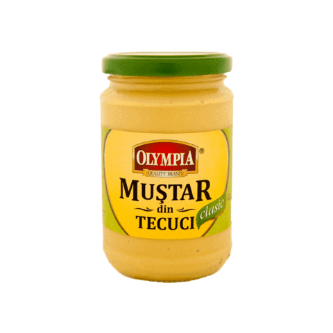 Mustard Mici Sticker by Olympia Romania