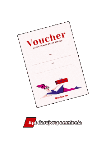 Voucher Sticker by Adria Art