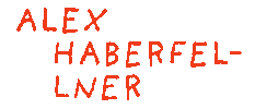Alex Haberfel-Lner Sticker by unit - creative production company