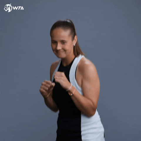 Compete Daria Kasatkina GIF by WTA