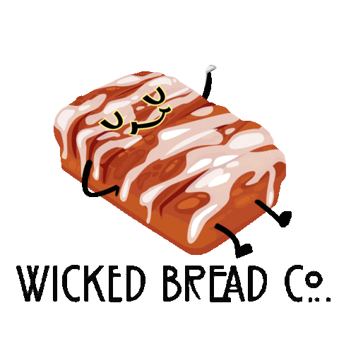 WIcked Bread Co. Sticker