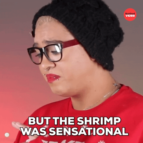 Christmas Shrimp GIF by BuzzFeed