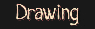 colorida text typography drawing draw GIF