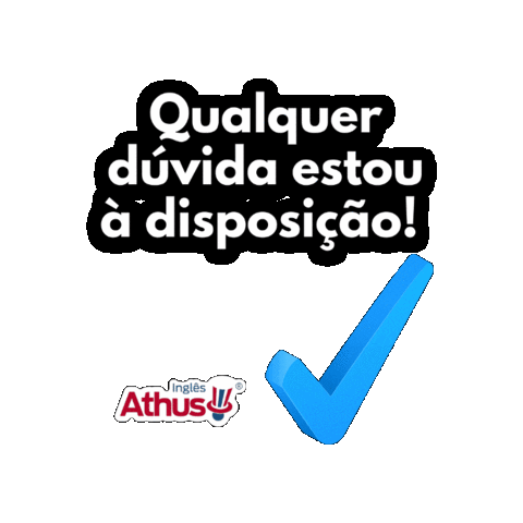 Athus Disposição Sticker by Athusidiomasbrasil