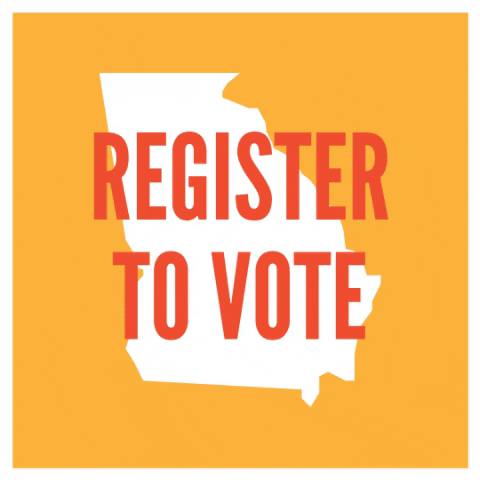 Register To Vote Voter Registration GIF by United Way of Greater Atlanta