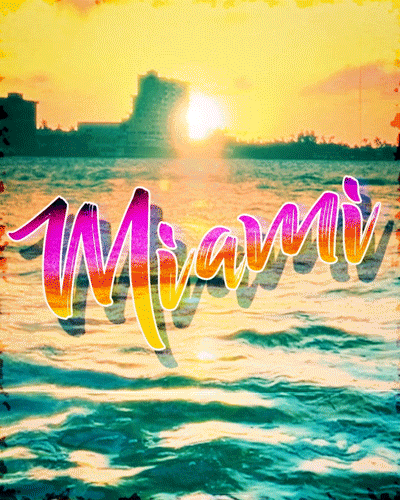Water Miami GIF by JOSH HILL